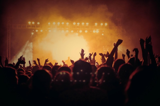 Publiek bij het Sparkassen Open Air-concert in Winterberg